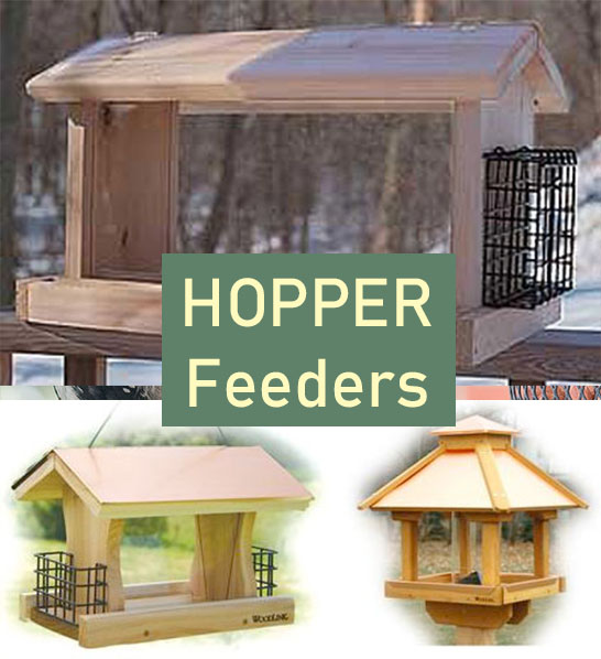 Hopper feeders
