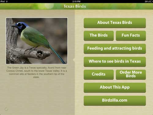 texas bird app