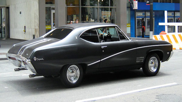 1968 Buick Skylark black 2-door hardtop