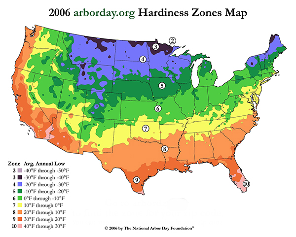 Hardiness-Zones