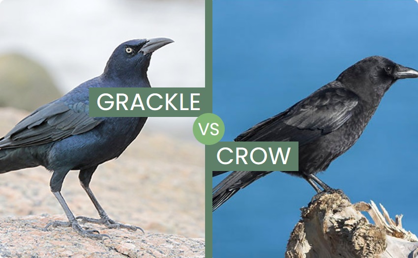 Grackle Vs Crow – What Are The Differences?